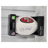 *AUTOGRAPH* *JOE MONTANA* Pro Football Hall of Fame - San Francisco 49ers
