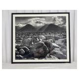 Dreamy Fine Art Naturalist Print - Ansel Adams - Mount Williamson, Sierra Nevada, from Manzanar, California