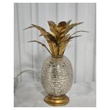 Vintage Hollywood Regency Styled Pineapple Accent Lamp