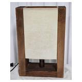 Moody Wood / Rice Paper Table Lamp