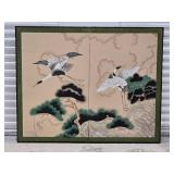 Breathtaking  Japanese Fine Art Screen  - Wei Jiang - In the Early Spring of the Year, Ren Xu