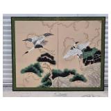 Breathtaking  Japanese Fine Art Screen  - Wei Jiang - In the Early Spring of the Year, Ren Xu