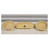 Fiesta Dining  Table Ware - Christmas Serving Pieces - (3)