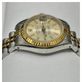 Rolex Lady’s Datejust 6917 – 18K Fluted Bezel, Silver Dial, 26mm
