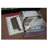 Assorted Signs and Fishing Accessories