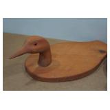 *2* Duck Shaped Wooden Cutting Boards