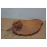 *2* Duck Shaped Wooden Cutting Boards