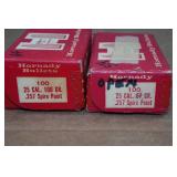 150 Hornady 25 Caliber .257 Spire Point Bullets