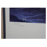 Framed David Maass Print "Greenhead Alert" - 2803/5300