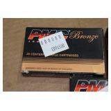 100 PMC Bronze .223 Rem 55 Gr FMJ BT Ammo