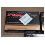 100 PMC Bronze .223 Rem 55 Gr FMJ BT Ammo