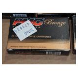 100 PMC Bronze .223 Rem 55 Gr FMJ BT Ammo