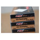 100 PMC Bronze .223 Rem 55 Gr FMJ BT Ammo