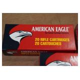 100 American Eagle .223 Rem 62 Gr FMJ Ammo