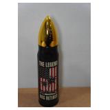 Hot or Cold Bullet Shaped "The Legend Has Retired" Thermos