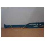 Wooden Wall Art "Welcome to the Lake"