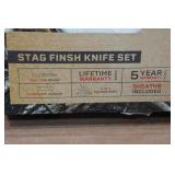 Mossy Oak Stag Finish Knife Set
