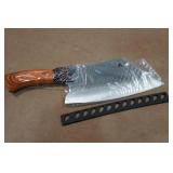 Hammered Carbon Steel Chef Knife