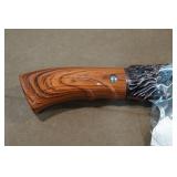 Hammered Carbon Steel Chef Knife