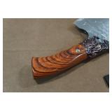 Hammered Carbon Steel Chef Knife