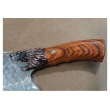 Hammered Carbon Steel Chef Knife