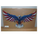 Laser Cut Metal American Eagle Wall Art