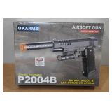 UKArms P2004B Spring Powered Airsoft Gun with Laser