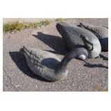 Assorted Goose Decoy Pieces