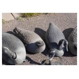 Assorted Goose Decoy Pieces