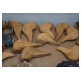 Assorted Duck Decoy Pieces