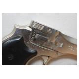 High Standard .22 Mag Double Barrel Derringer with Case - Nickel Finish