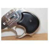 High Standard .22 Mag Double Barrel Derringer with Case - Nickel Finish