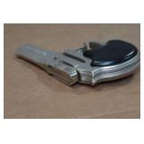 High Standard .22 Mag Double Barrel Derringer with Case - Nickel Finish