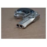High Standard .22 Mag Double Barrel Derringer with Case - Nickel Finish