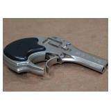 High Standard .22 Mag Double Barrel Derringer with Case - Nickel Finish