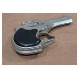 High Standard .22 Mag Double Barrel Derringer with Case - Nickel Finish