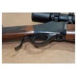 Winchester 1885 High Wall .223 Rem Single-Shot Rifle - Mark 10-40 x 50 SFE Scope