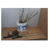 Assorted Fishing Poles