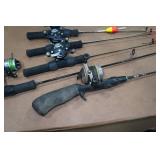 Assorted Fishing Poles