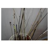 Assorted Fishing Poles