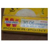 16 Winchester .30-06 Sprg 180 Gr SP Ammo - Plus 2 Empty Casings