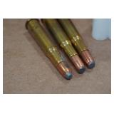 23 Mixed .30-30 Win Ammo - Plus 2 Empty Casings