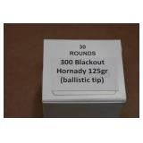 30 .300 Blackout 125 Gr Hornady Ballistic Tip Ammo