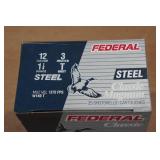 25 Federal Classic 12 Gauge 3" Magnum Steel T Shot Shotshells