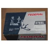 25 Federal Classic 12 Gauge 3" Magnum Steel T Shot Shotshells