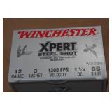 25 Winchester Xpert 12 Gauge 3" Steel BB Shot Shotshells