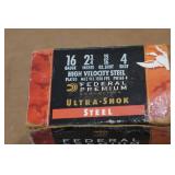 25 Federal Ultra Shok 16 Gauge 2-3/4" Steel 4 Shot Shotshells