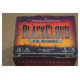 25 Federal Blackcloud FS 12 Gauge 3-1/2" Steel 4 Shot Shotshells
