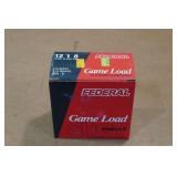 25 Federal Game Load 12 Gauge 2-3/4" 8 Shot Shotshells