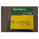25 Remington Express XLR .410 Bore 3" 7-1/2 Shot Shotshells